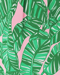 Lilly Pulitzer Elsa Silk Top Conch Shell Pink Lets Go Bananas | Women Tops