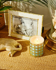 Lilly Pulitzer Enamel And Bamboo Metal Frame Resort White | Women Home Decor