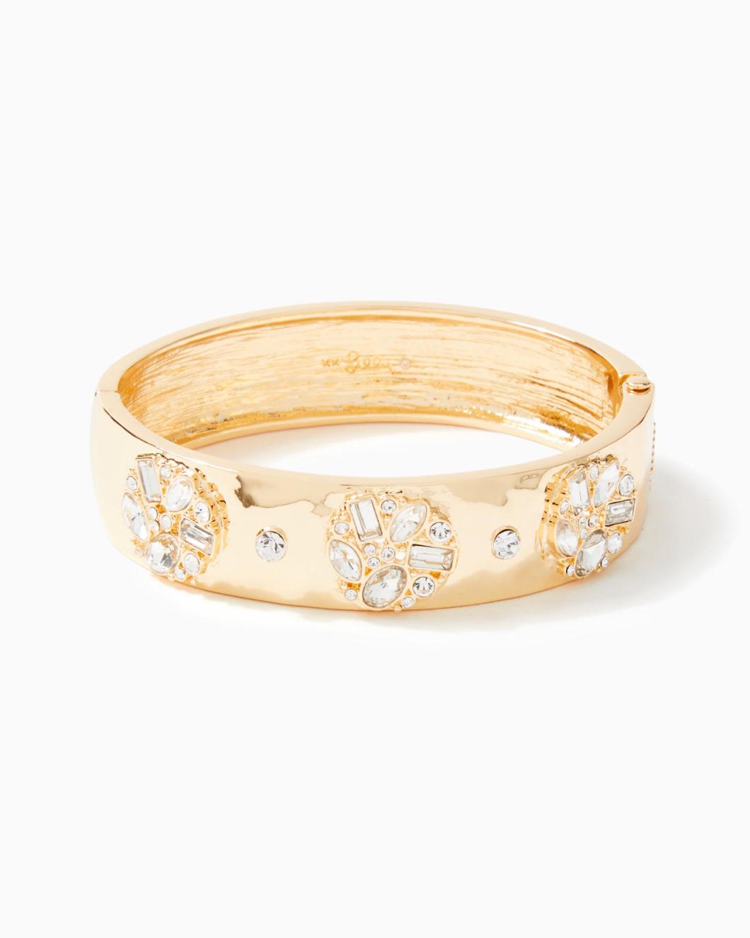 Lilly Pulitzer Enchanted Escape Bracelet Gold Metallic | Women Jewelry