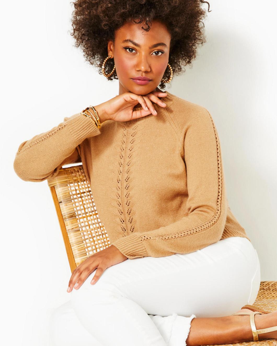 Lilly Pulitzer Esma Sweater Heathered Rattan | Women Tops