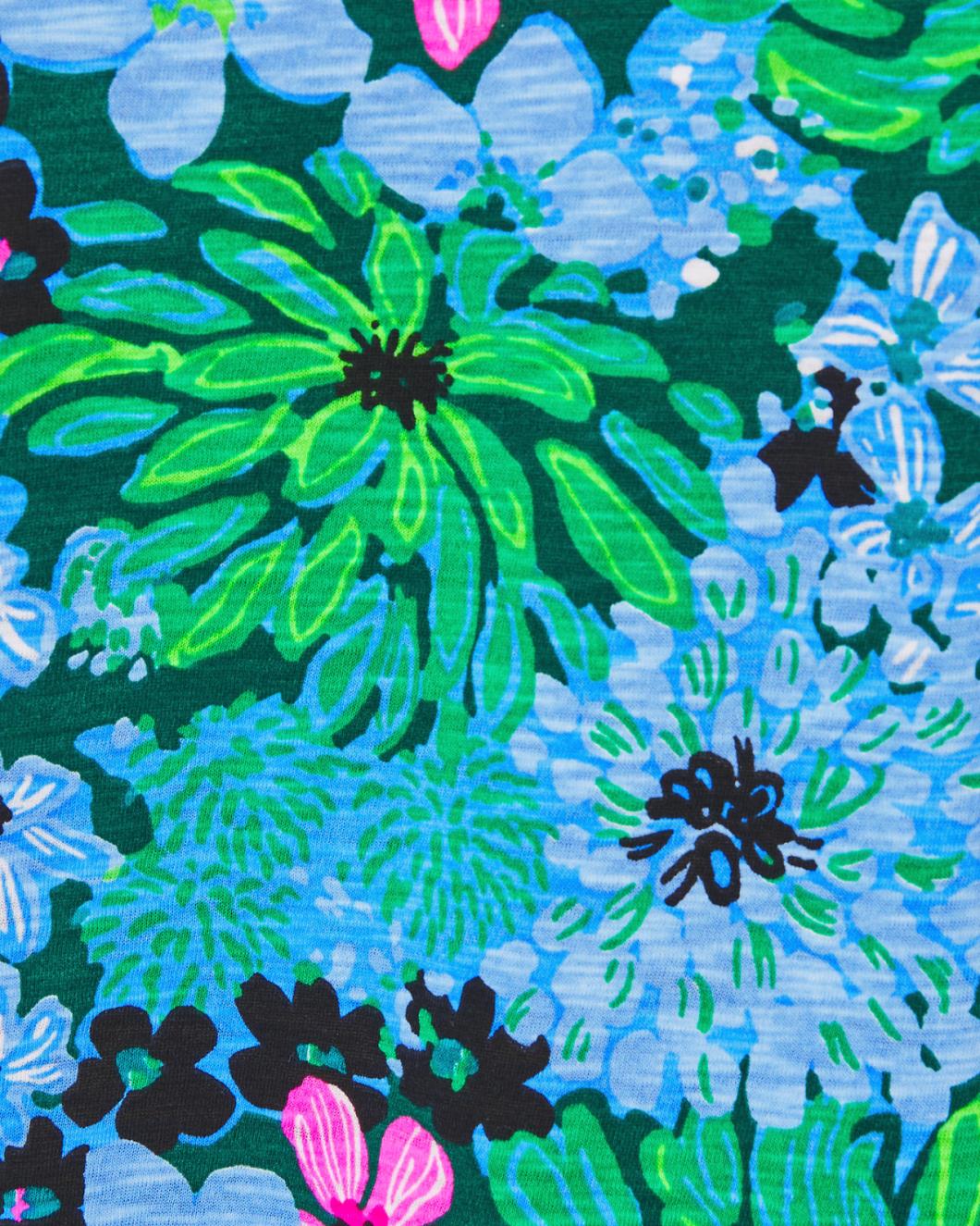 Lilly Pulitzer Etta Scoopneck Top Multi Soiree All Day | Women Tops