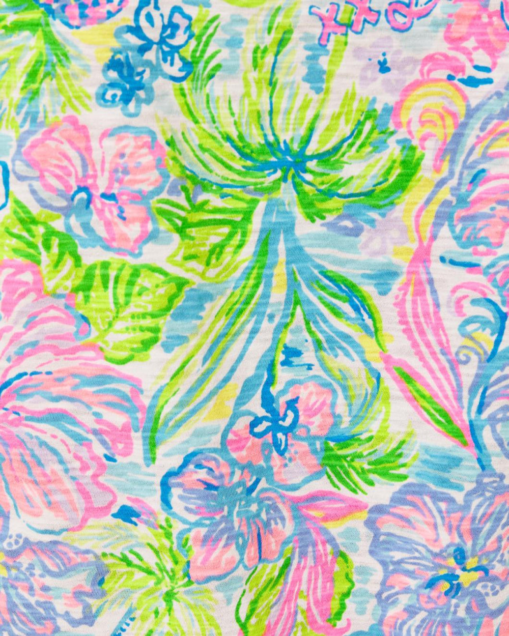 Lilly Pulitzer Etta V-Neck Top Multi Lilly Loves Hawaii | Women Tops