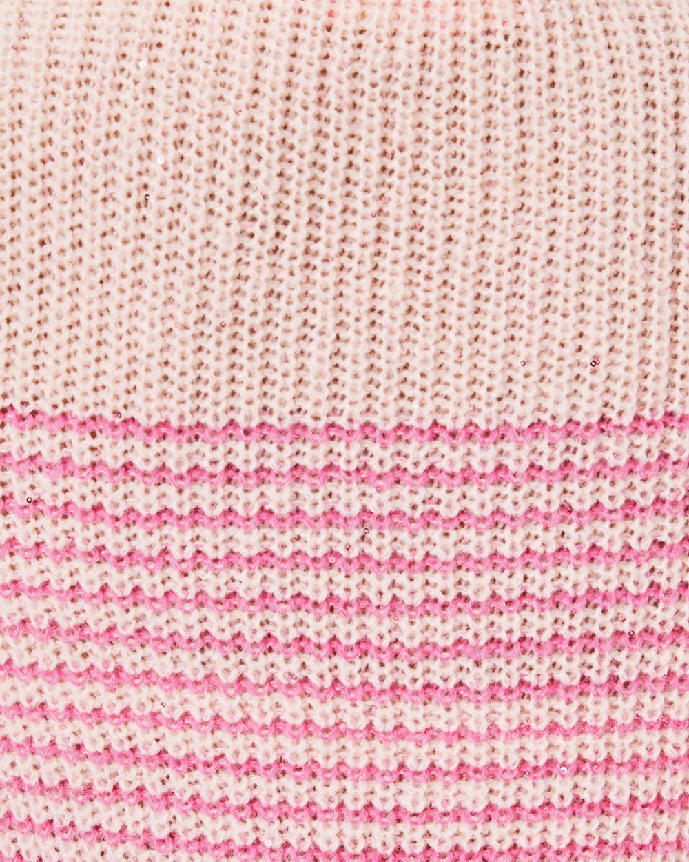 Lilly Pulitzer Finney Sweater Peony Pink Sparkle Stripe | Women Tops
