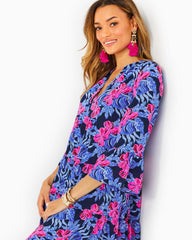 Lilly Pulitzer Gabriel Dress Low Tide Navy Its Ofishell | Women Swing Dresses