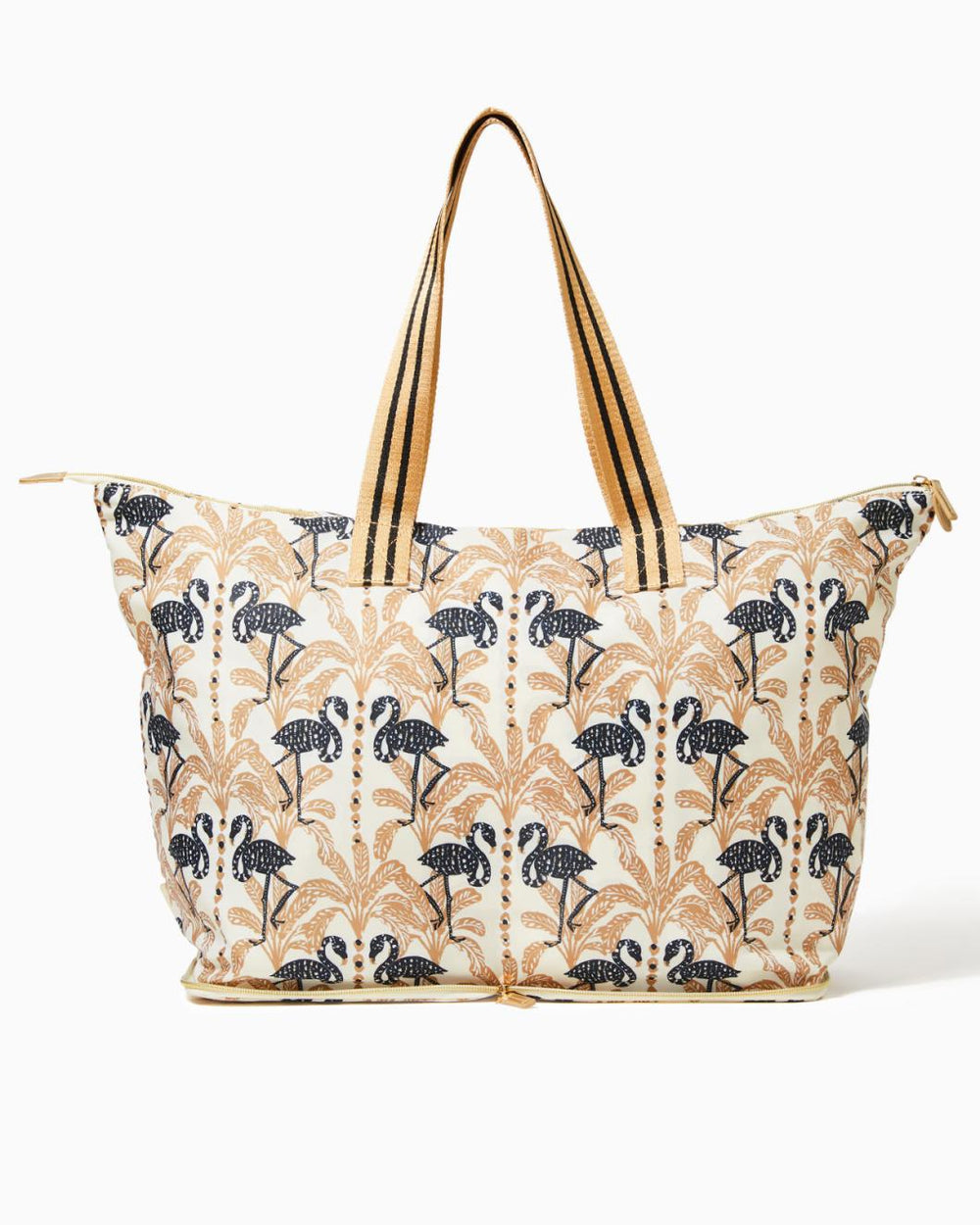 Lilly Pulitzer Getaway Packable Tote Deeper Coconut Lil Stir It Up | Women Bags