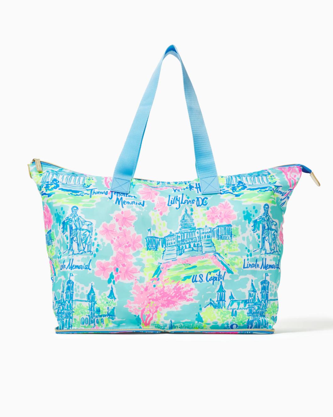 Lilly Pulitzer Getaway Packable Tote Multi Lilly Loves Dc | Women Bags