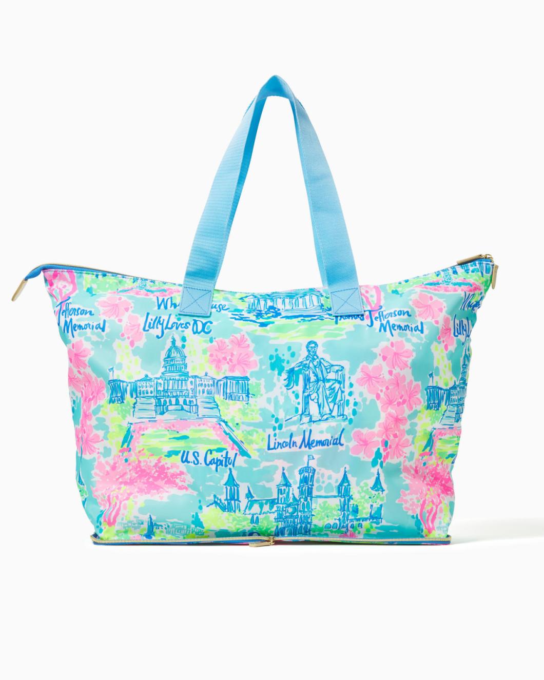 Lilly Pulitzer Getaway Packable Tote Multi Lilly Loves Dc | Women Bags