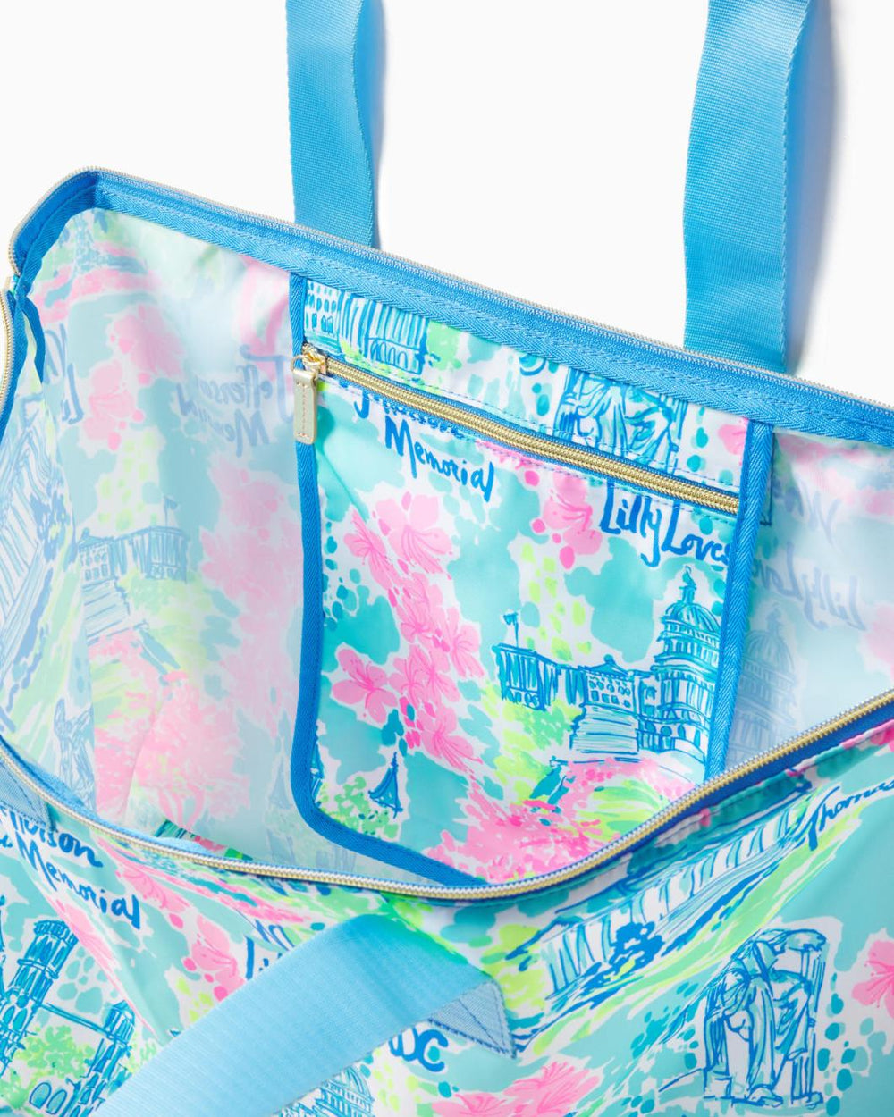 Lilly Pulitzer Getaway Packable Tote Multi Lilly Loves Dc | Women Bags