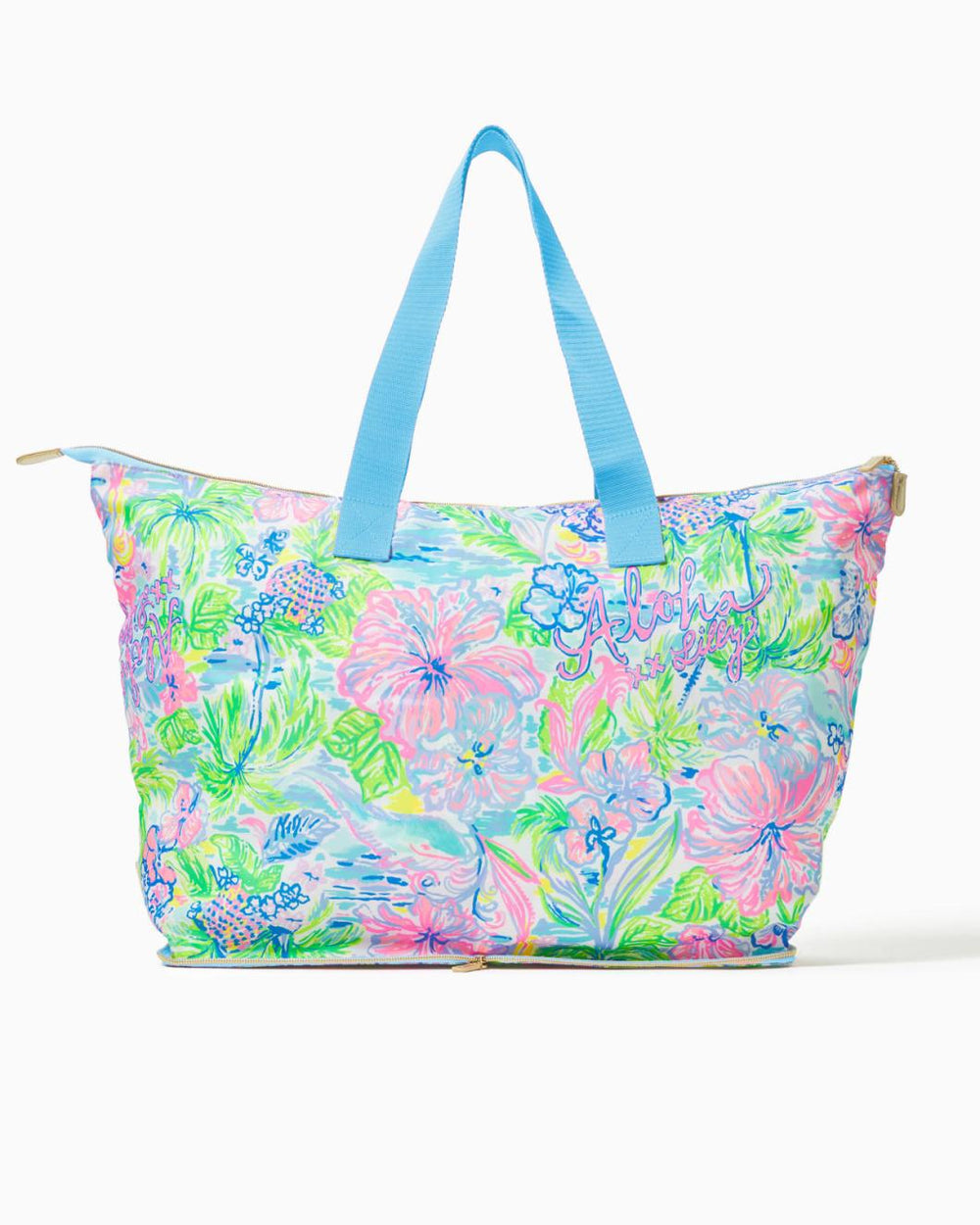 Lilly Pulitzer Getaway Packable Tote Multi Lilly Loves Hawaii | Women Bags