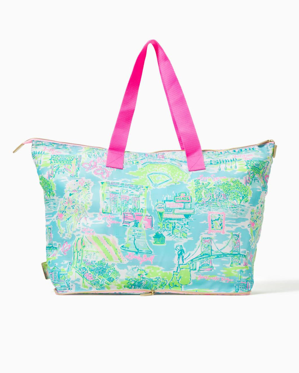 Lilly Pulitzer Getaway Packable Tote Multi Lilly Loves Philly | Women Bags