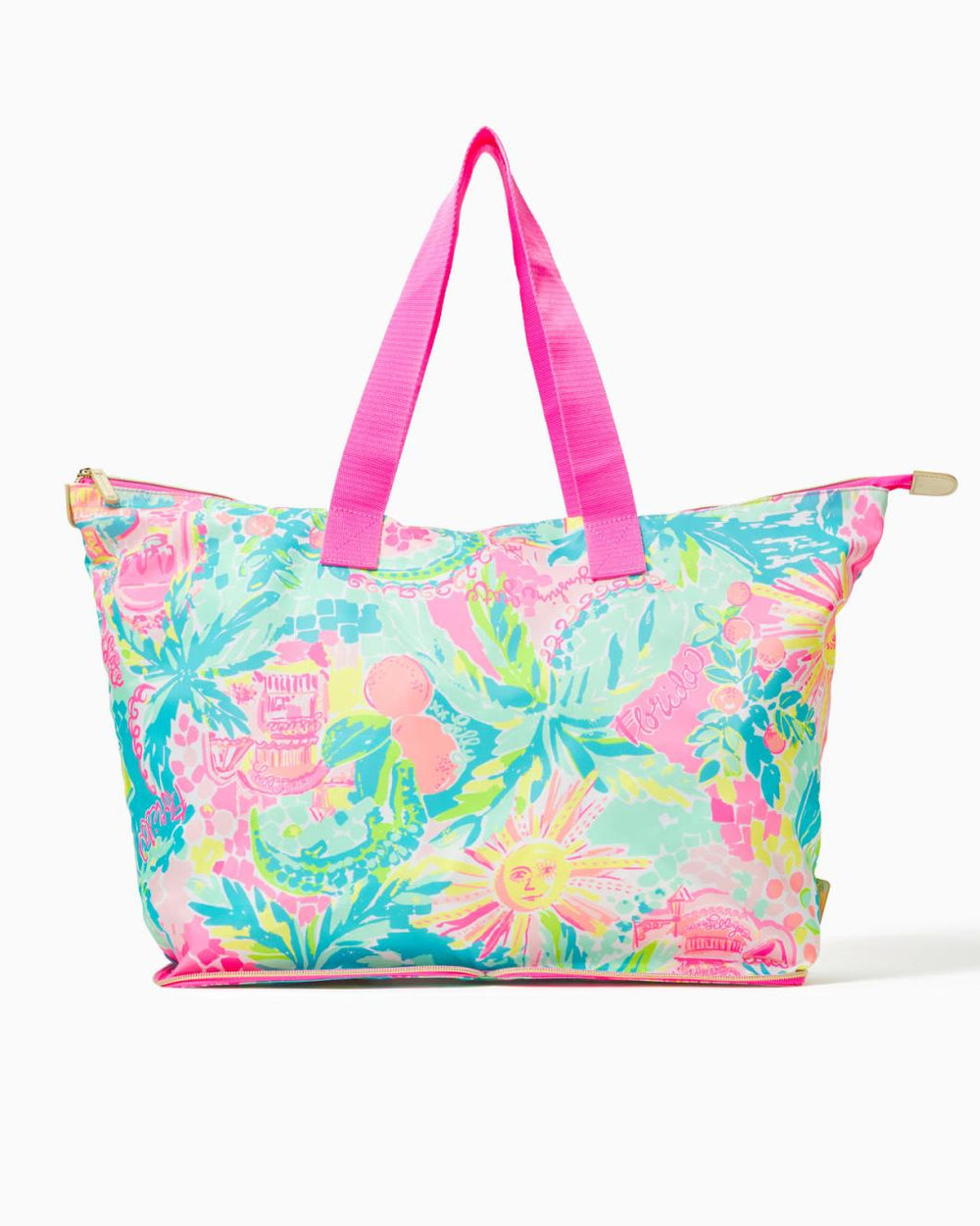 Lilly Pulitzer Getaway Packable Tote Multi Sunshine State Of Mind | Women Bags