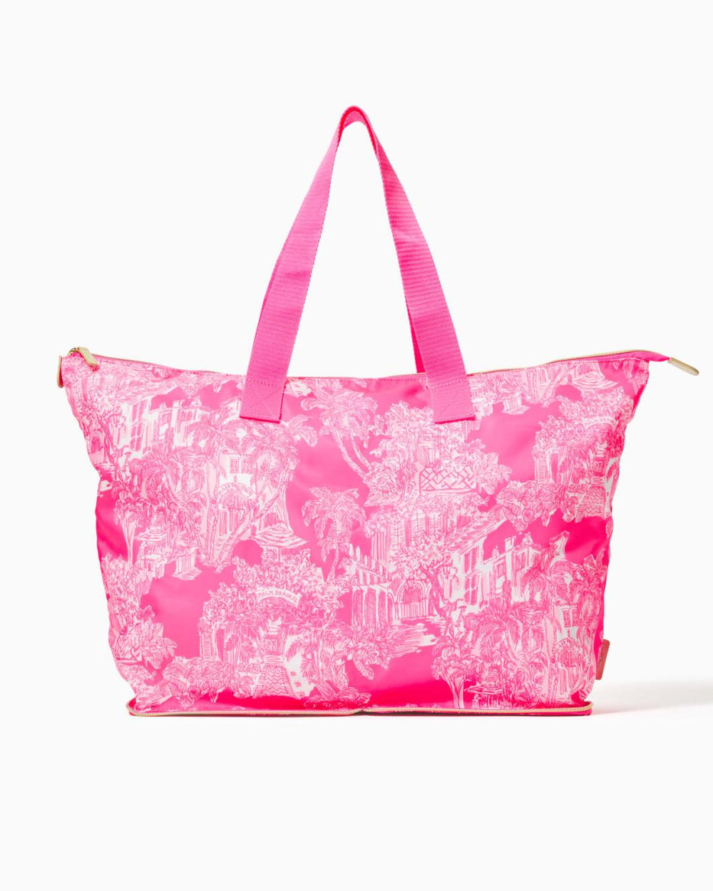 Lilly Pulitzer Getaway Packable Tote Roxie Pink Pb Anniversary Toile | Women Bags