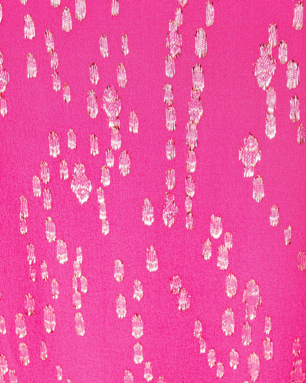 Lilly Pulitzer Giana Silk Top Pink Palms Fish Clip Chiffon | Women Tops