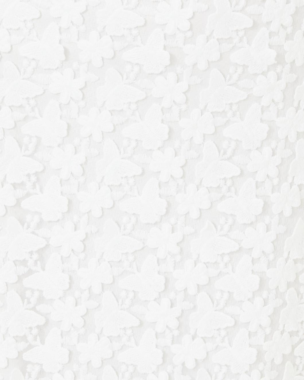 Lilly Pulitzer Gillian Lace Maxi Slip Dress Resort White Butterfly Garden 3d Lace | Women Fitted Dresses