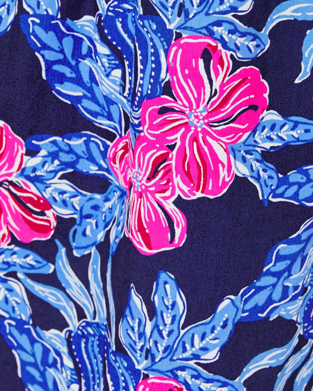 Lilly Pulitzer Girls Alannah Cotton Dress Low Tide Navy Its Ofishell | Girl Dresses &amp; Rompers