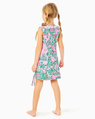 Lilly Pulitzer Girls Little Lilly Classic Shift Dress Mandevilla Baby Always Worth It | Girl Dresses &amp; Rompers