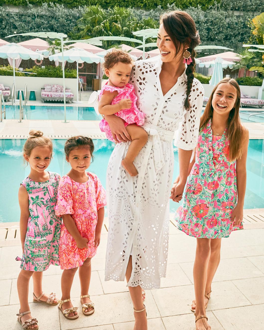 Lilly Pulitzer Girls Little Lilly Classic Shift Dress Mandevilla Baby Always Worth It | Girl Dresses &amp; Rompers