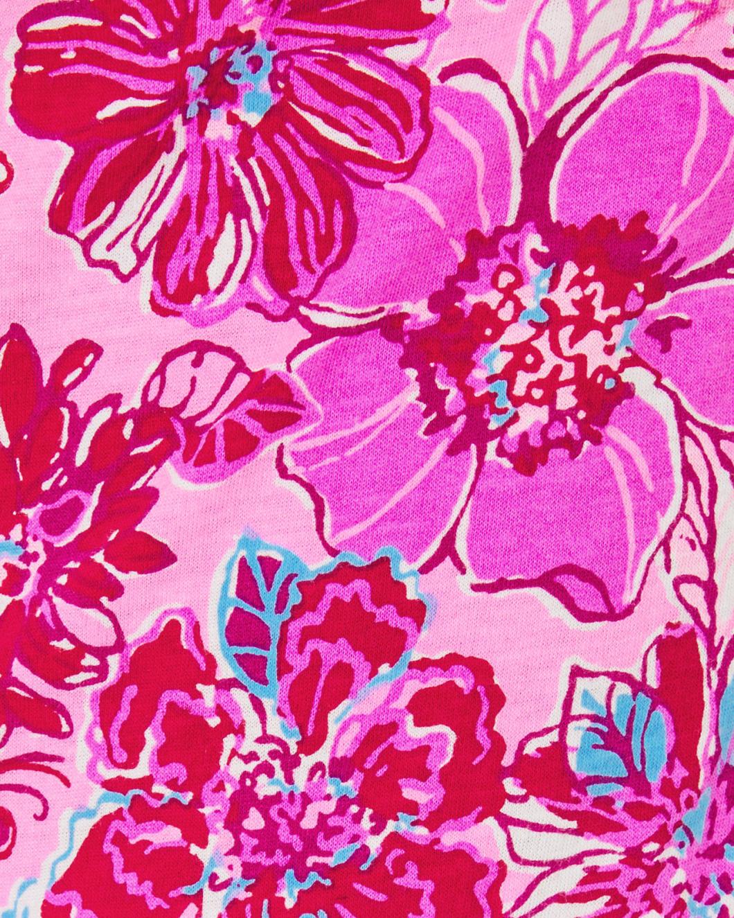 Lilly Pulitzer Girls Mini Geanna Cotton Dress Lilac Thistle In The Wild Flowers | Girl Dresses &amp; Rompers