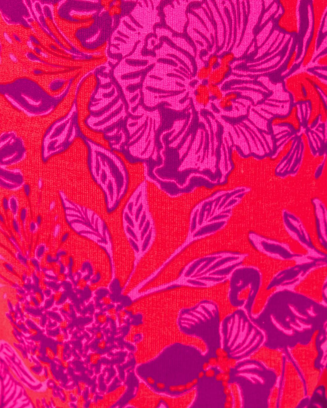 Lilly Pulitzer Girls Mini Jansen Dress Amaryllis Red Secret Hideaway | Girl Dresses &amp; Rompers