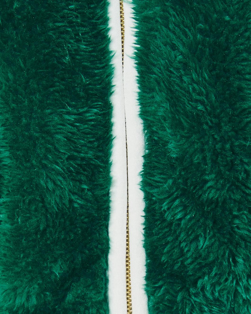 Lilly Pulitzer Girls Mini Joyce Sherpa Jacket Evergreen | Girl Tops &amp; Bottoms