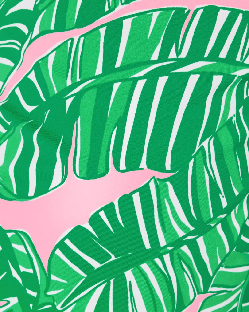 Lilly Pulitzer Girls Mini Kasme Bikini Set Conch Shell Pink Lets Go Bananas | Girl Swim