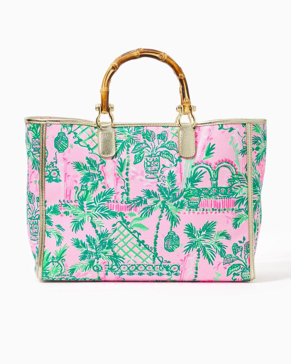 Lilly Pulitzer Greydon Canvas Tote Mandevilla Baby Always Worth It | Women Bags