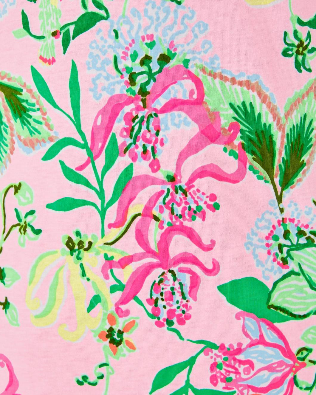 Lilly Pulitzer Hallie Short Sleeve Cotton Dress Multi Via Amore Spritzer | Women Fitted Dresses