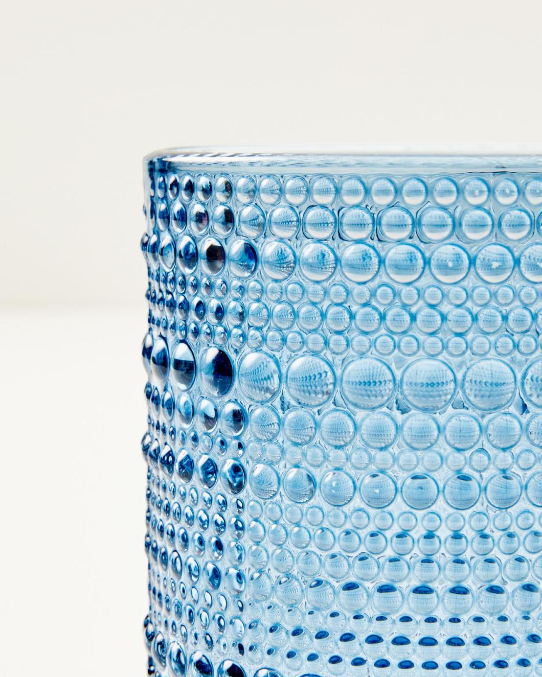 Lilly Pulitzer Hobnail Glasses Abaco Blue | Women Tabletop