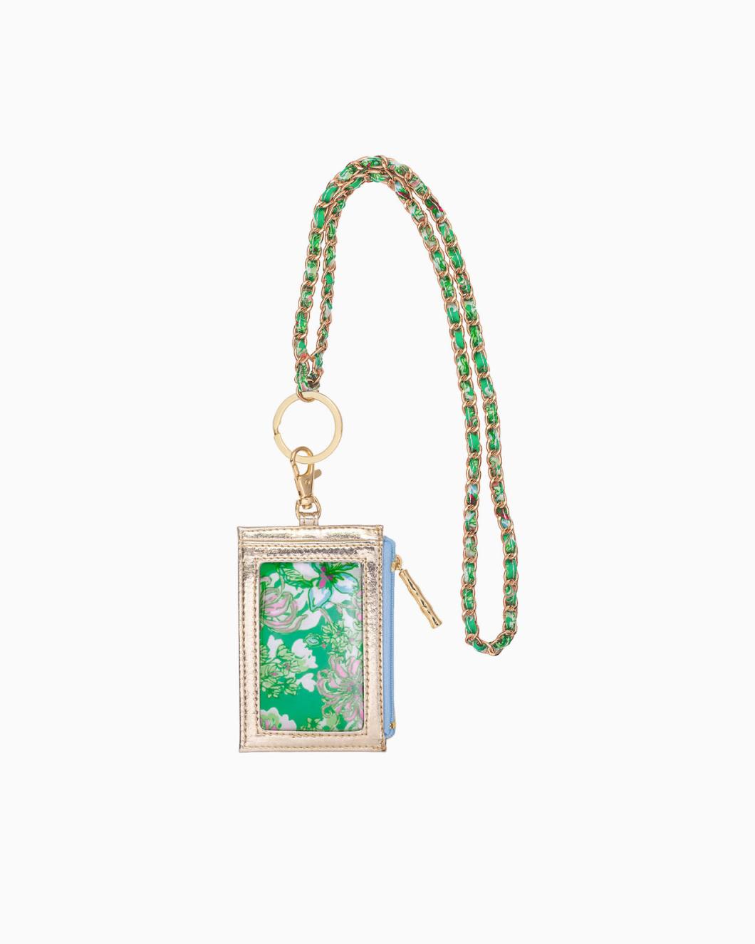 Lilly Pulitzer Id Lanyard Spearmint Blossom Views | Women Phone &amp; Tech