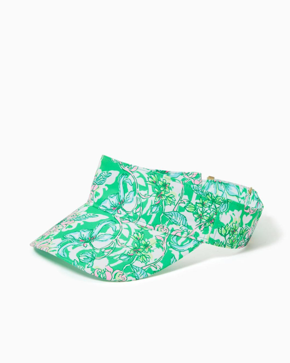 Lilly Pulitzer Its A Match Visor Spearmint Blossom Views Accessories Small | Women Hats &amp; Hair
