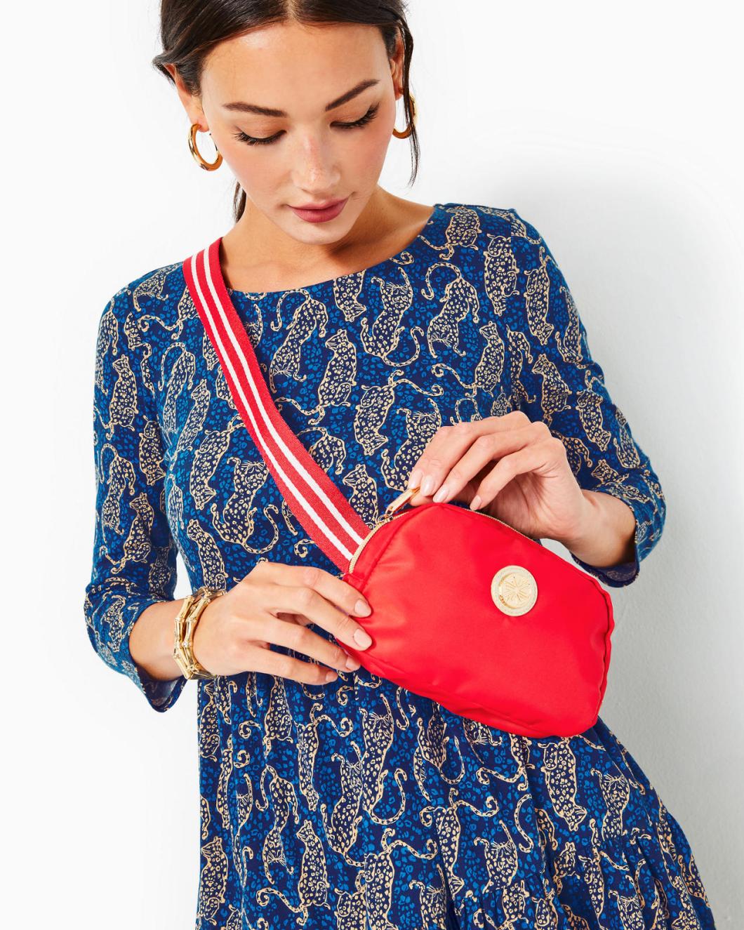 Lilly Pulitzer Jeanie Belt Bag Amaryllis Red | Women Bags