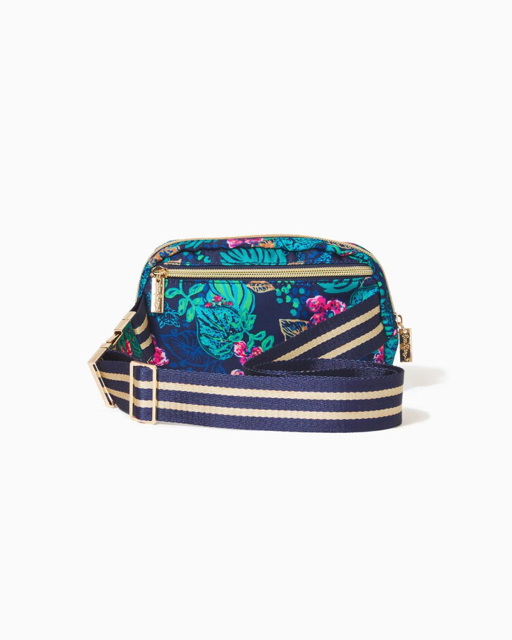 Lilly Pulitzer Jeanie Belt Bag Low Tide Navy Life Of The Party Accessories Small | Women Bags
