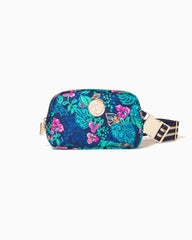 Lilly Pulitzer Jeanie Belt Bag Low Tide Navy Life Of The Party Accessories Small | Women Bags