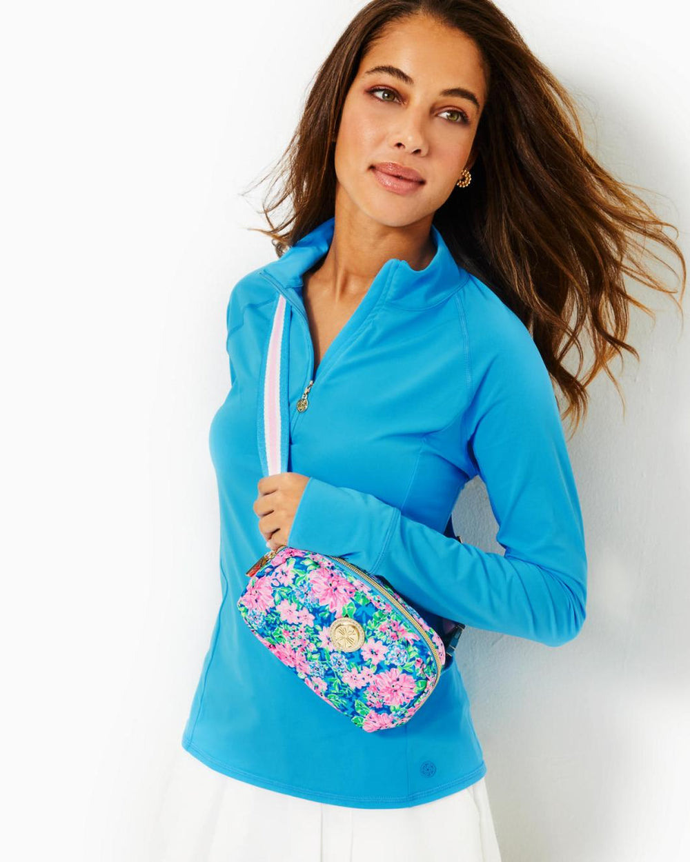 Lilly Pulitzer Jeanie Belt Bag Multi Spring In Your Step Accessories Small | Women Bags