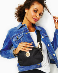 Lilly Pulitzer Jeanie Belt Bag Onyx | Women Bags