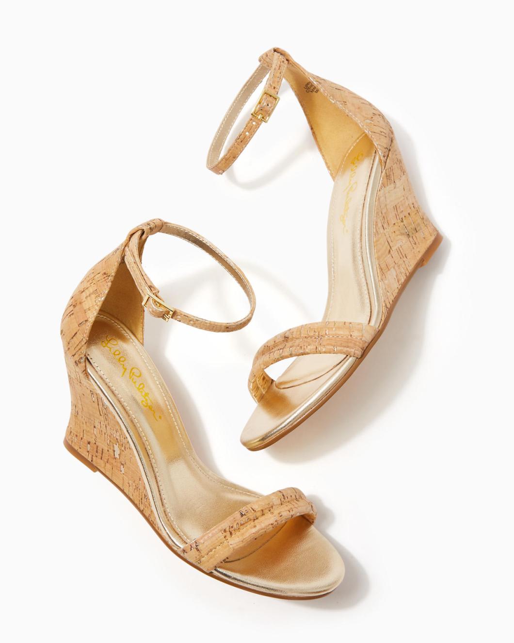 Lilly Pulitzer Jenna Wedge Natural | Women Shoes