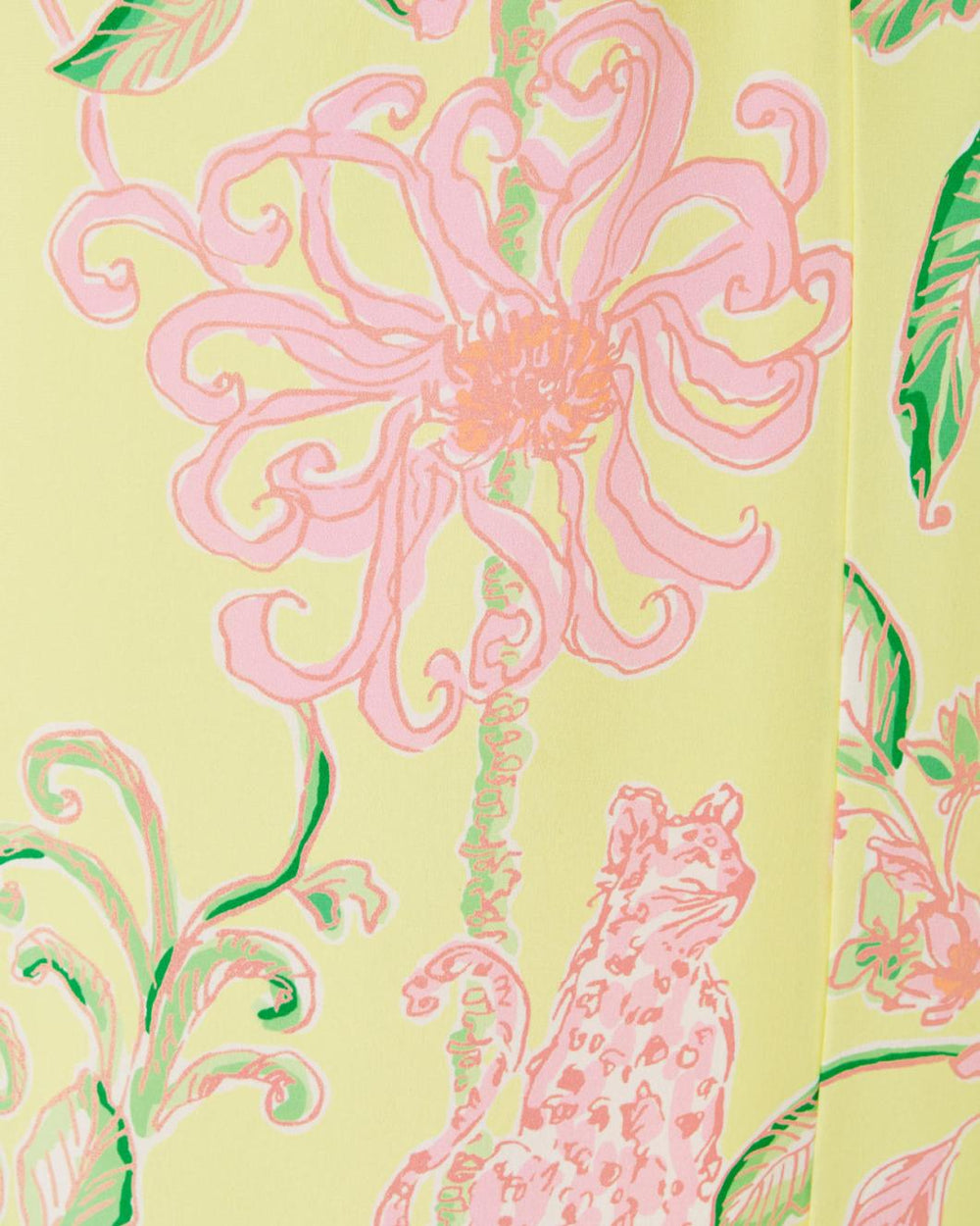 Lilly Pulitzer Jesslyn Silk Maxi Slip Dress Finch Yellow Tropical Oasis Engineered Woven Maxi Dre | Women Swing Dresses