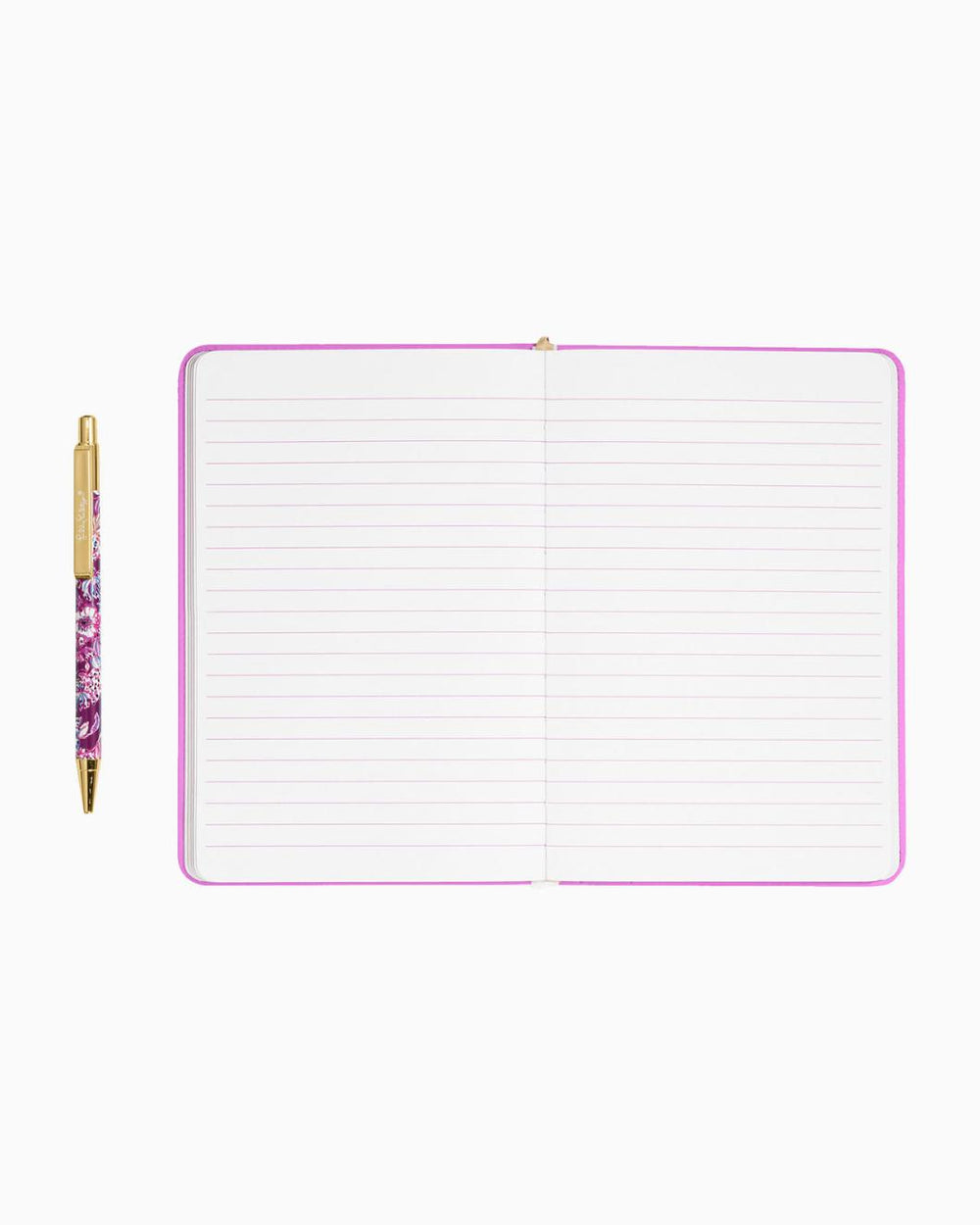 Lilly Pulitzer Journal With Pen Amarena Cherry Tropical With A Twist | Women Office Supplies &amp; Stationery