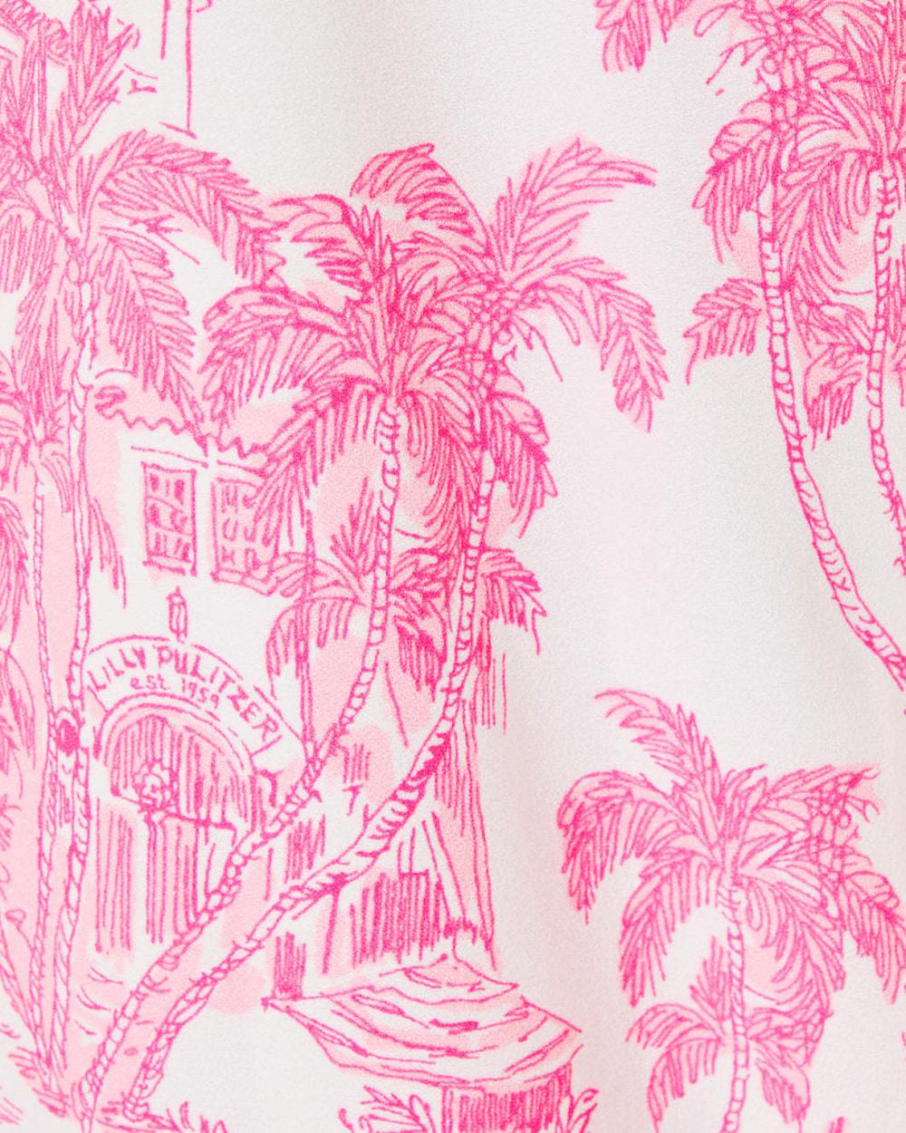 Lilly Pulitzer Kailee Sleeveless Ruffle Top Resort White Pb Anniversary Toile | Women Tops