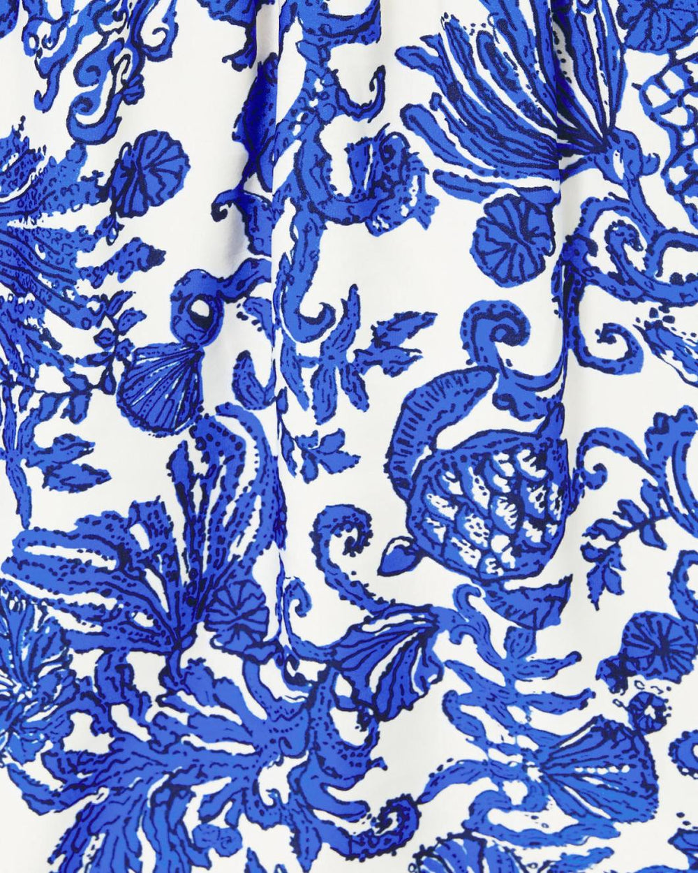 Lilly Pulitzer Kaori Off-The-Shoulder Top Deeper Coconut Ride With Me Engineered Woven Top | Women Tops