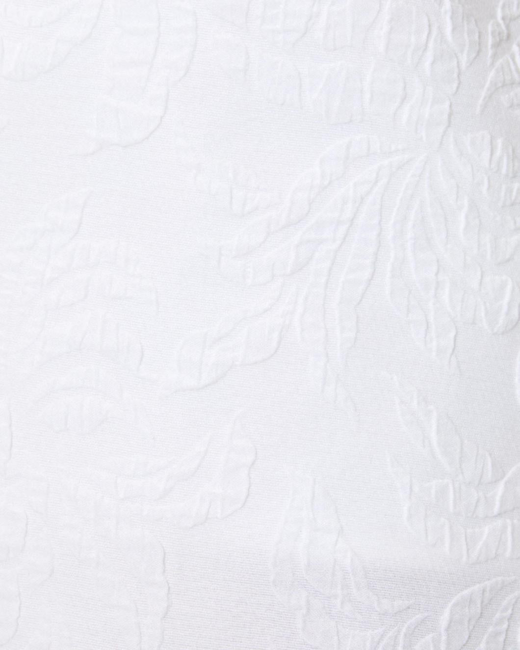 Lilly Pulitzer Kirrabelle Short Sleeve Romper Resort White Pineapple Pucker Jacquard | Women Rompers &amp; Jumpsuits