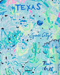 Lilly Pulitzer Kristen Swing Dress Bayside Blue Lilly Loves Texas | Women Swing Dresses