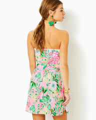 Lilly Pulitzer Kylo Strapless Skirted Romper Multi Via Amore Spritzer | Women Rompers &amp; Jumpsuits