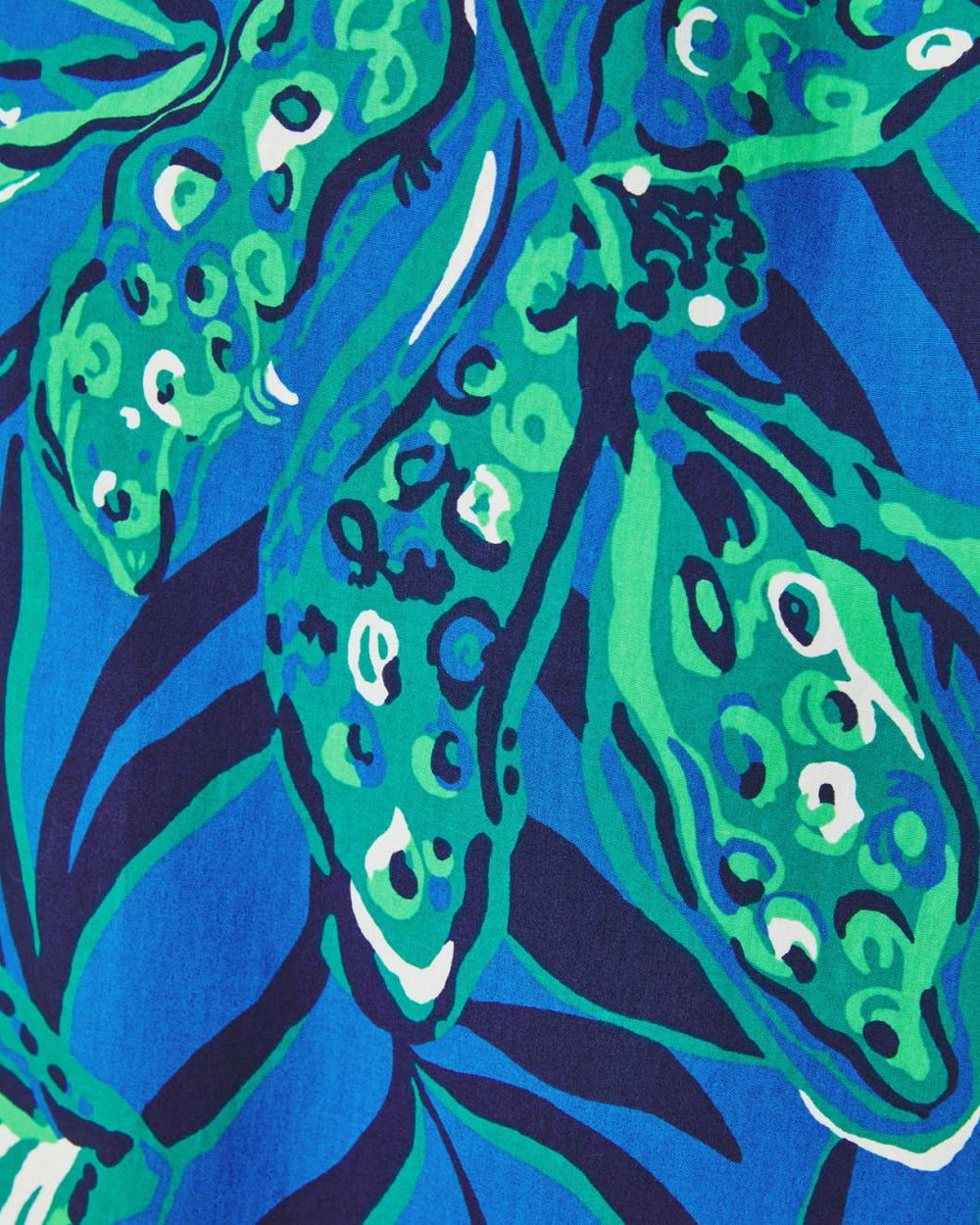 Lilly Pulitzer Lakira Cotton Maxi Dress Indigo Breeze Shady Gators | Women A-Line/Easy Dresses