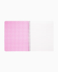 Lilly Pulitzer Large Notebook Gold Metallic Safari Sangria | Women Agendas &amp; Planners