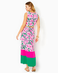 Lilly Pulitzer Leif Maxi Set Kelly Green Hibis Kiss | Women Rompers &amp; Jumpsuits