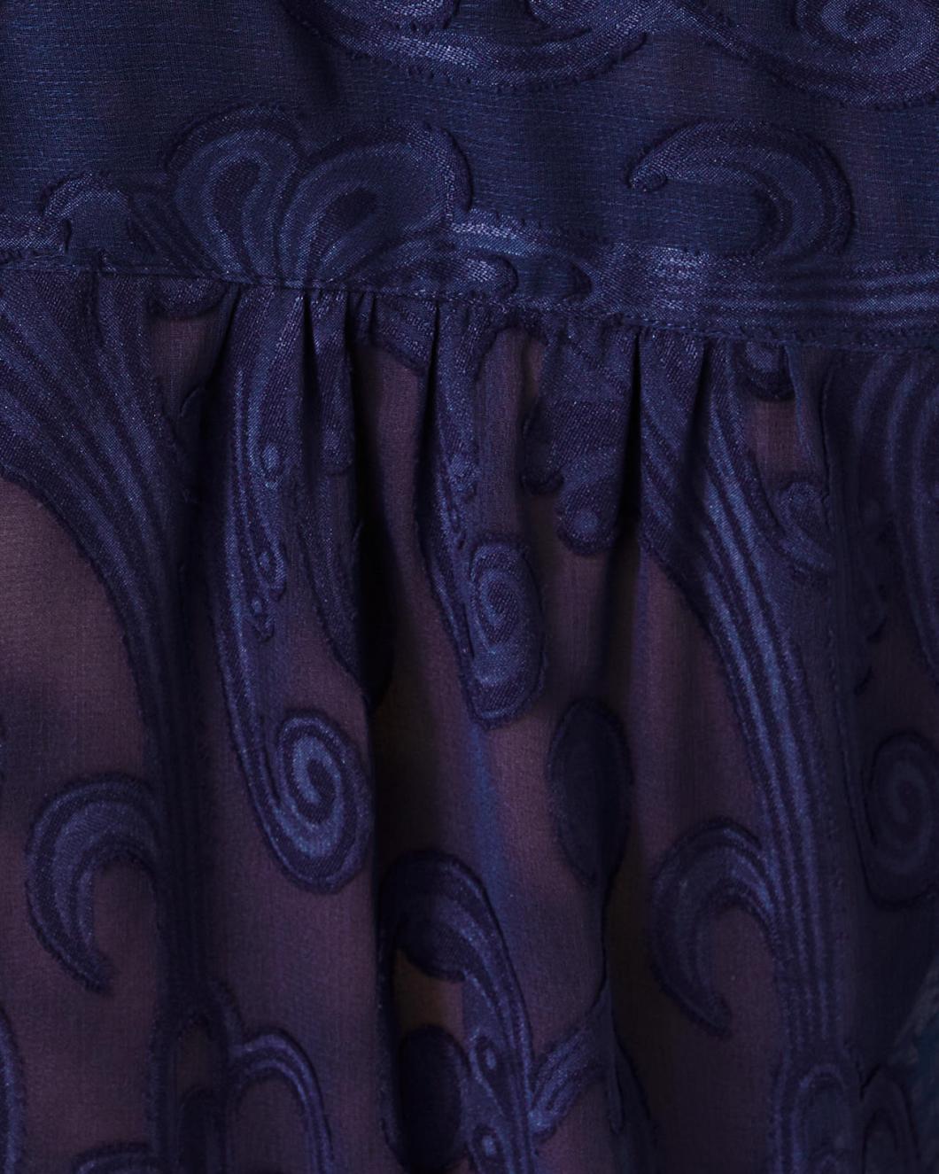 Lilly Pulitzer Linley Cover-Up True Navy Poly Crepe Swirl Clip | Women Cover-Ups