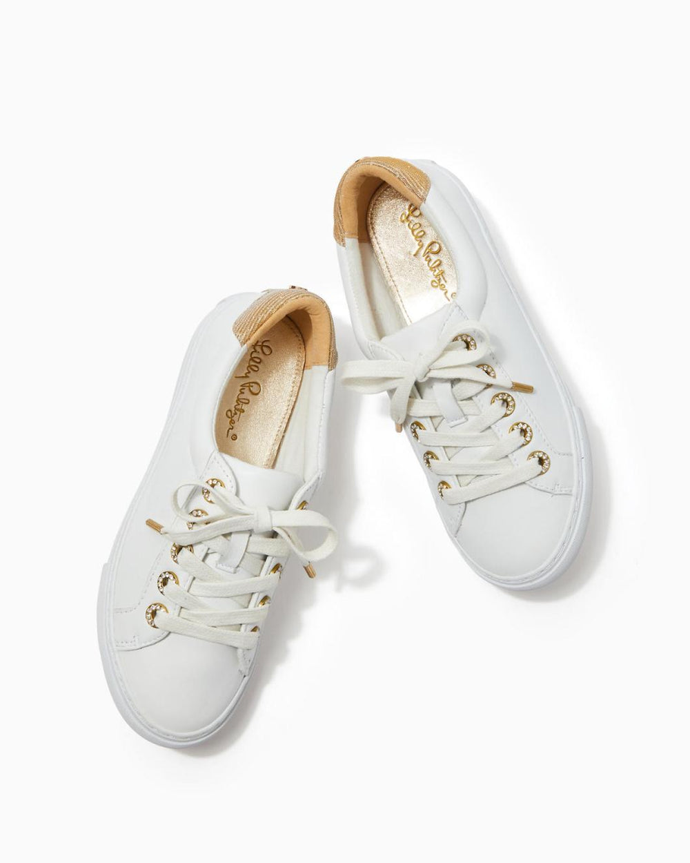 Lilly Pulitzer Lux Hallie Sneaker Resort White | Women Shoes