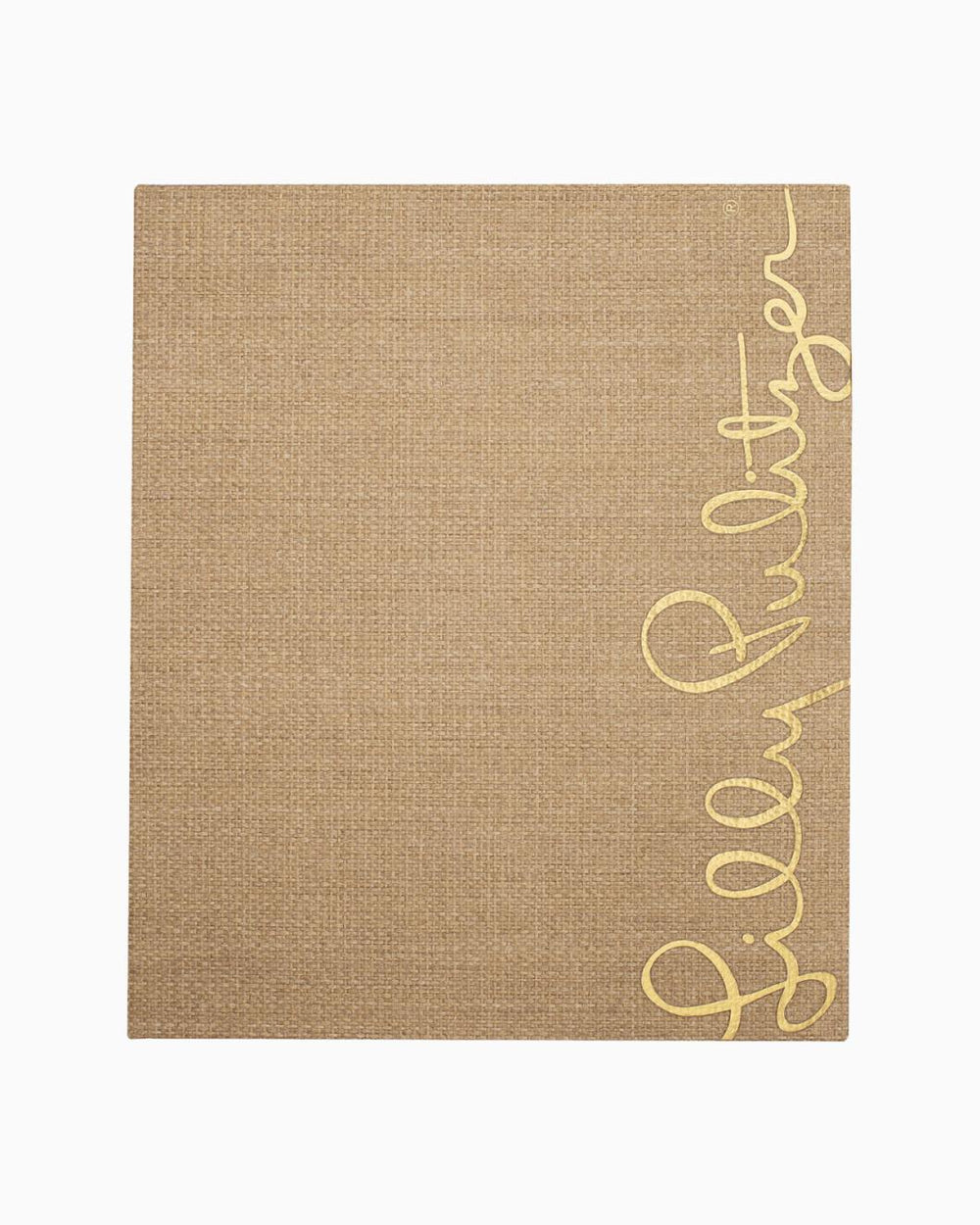 Lilly Pulitzer Luxe Binder With Pouch Set Amalfi Blue Leaf It Wild | Women Office Supplies &amp; Stationery