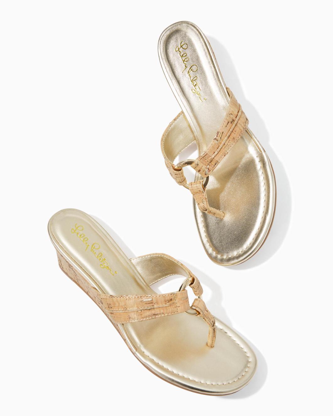 Lilly Pulitzer Mckim Wedge Natural | Women Shoes